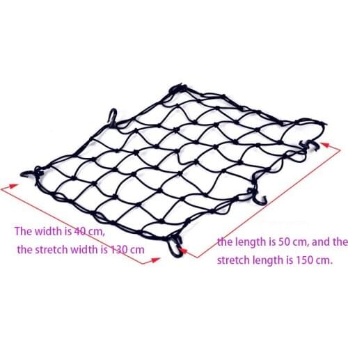 2019 New shopping cart bundled with luggage rack fixed elastic rope rubber elastic mesh cover