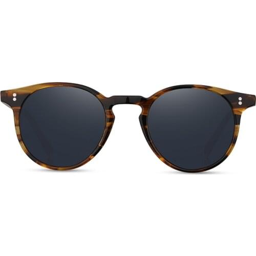 O'MALLEY Vintage Sunglasses Women Polarized Mens Sunglasses Brand Designer 2020 Oval Retro Acetate Sunglasses UV400 OV5183