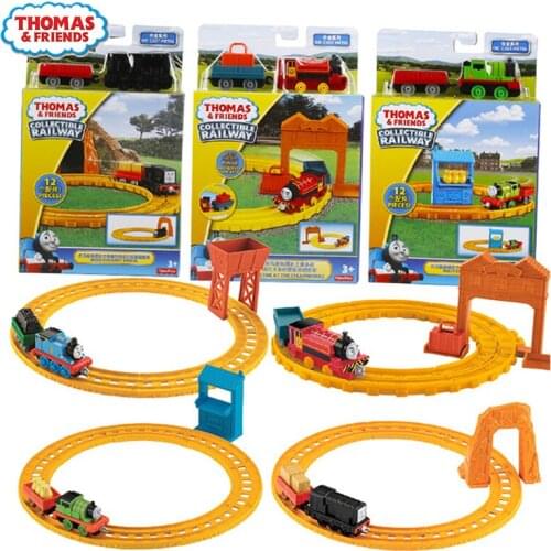 Original the Based on Track Suit Alloy Little Train Gift Box Boy Toy BLN89 The Train Model Boy Toys