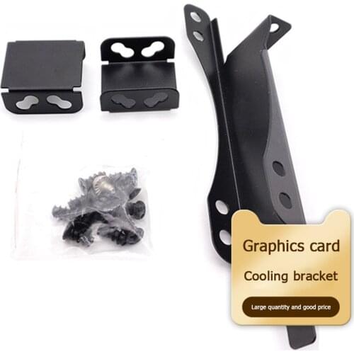 PCI Slot Dual Fan Mount Rack Bracket 90mm 120mm for Desktop Graphics Video Card Computer Water Cooling System Waterblock