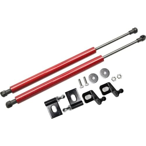 For Toyota Innova (AN140) 2015-2019 Front Hood modify Refit Gas Spring Carbon Fiber Lift Supports Struts Rod Arm Shocks