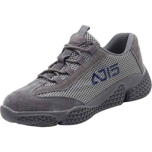 Work Safety Boots Steel Toe Safety Shoes Men Boots Outdoor Anti-puncture Indestructible Shoes Work Sneakers Men Shoes