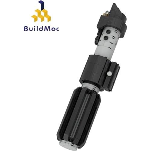 Buildmoc Movie Figures General Robot Grievous With Lightsaber hilt Combat Weapon Model Building Blocks Accessories Toys For Boys