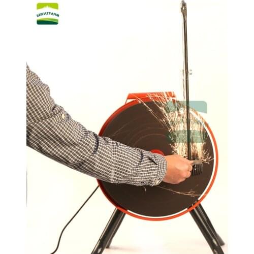 BEIYUAN Practical knife sharpener 220V 250w power single-sided grinding disc iron aluminum plate sheep clipper accessories