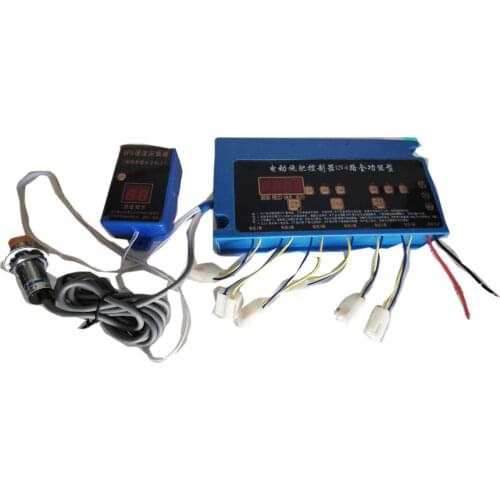 12V 6-Channel Electric Fertilization Controller with GPS Speed Collector Car and Motor Synchronization Automatic Fertilization