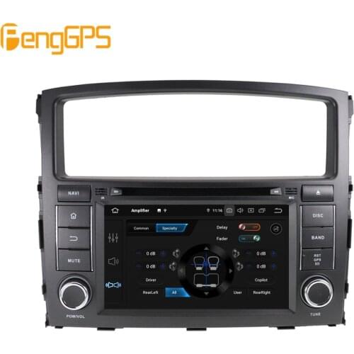Android 9 DSP Car GPS Radio Screen For MITSUBISHI PAJERO V97 V93 Shogun Montero 2006+ Navigation Headunit Multimedia Player