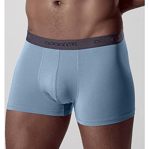 2020 ADANNU Brand mens underwear boxers modal underwear for men classical boxers cuecas boxer shorts solid underwear AD306