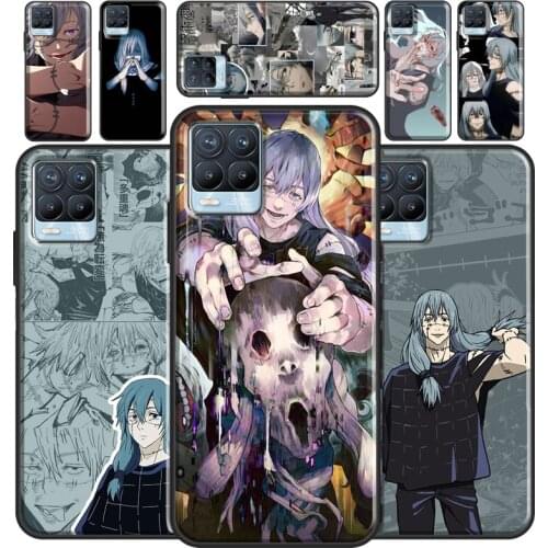 Mahito Jujutsu Kaisen Anime For OPPO Realme 7 Pro 8 Pro Q3 C3 C21 GT Case For OnePlus 8T 9R Nord 2 7 8 9 Pro Cover