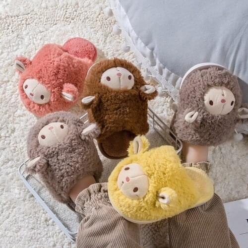 Children Slippers Winter 2021 New Cartoon Indoor Home Non-slip and Warm Cotton Slippers for Boys and Girls Fashion Hot Cute