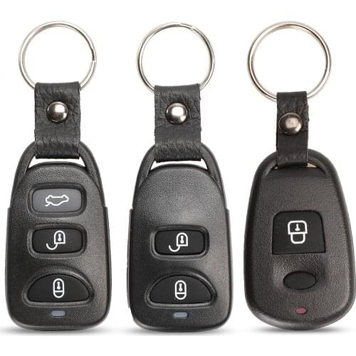 Bilchave 10pcs 1/2/3/4BT Car Remote Key Shell Fob For Hyundai Kia Carens Tucson Elantra Santa FE Carens Sonata 2006 - 2010