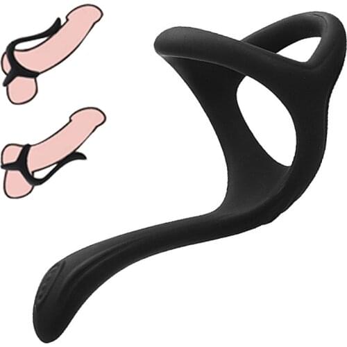 Penis Ring Cock Rings Scrotum Bind Anal Clitoris Stimulator Delay Ejaculation Erotic Sex Toys For Couple Men Erection Cockring