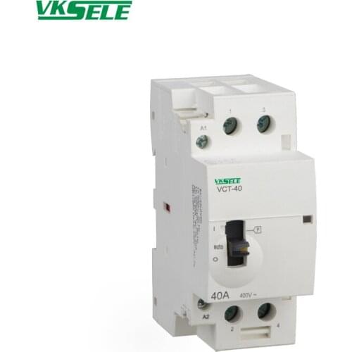40 amp 2NO / 2NC BCH8-40 VCT-40 40A 24V 220V Manual Household contactor