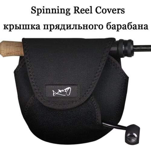 Neoprene Spinning Reel Covers Baitcasting Fly Fishing Reel Protective Case Bag Pouch Glove Fits 1000 2000 3000 4000 Series Tool