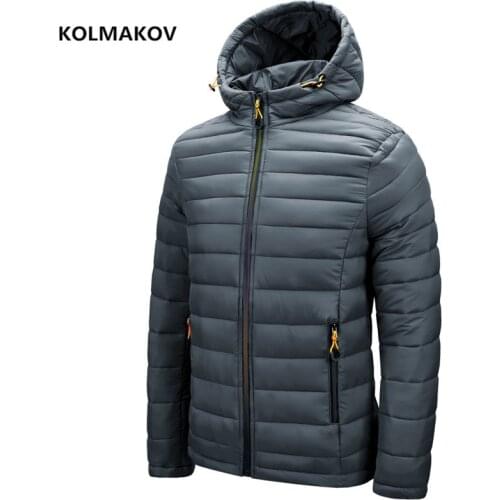 2021 winter new arrival Men duck down jacket winter coat mens Warm Slim coats mens hooded thick Parkas Jackets size M-3XL