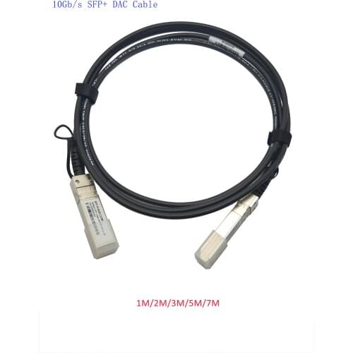 10Gb SFP+ DAC Twinax Cable, Passive, Compatible with Cisco SFP-H10GB-CU2M, Ubiquiti, Intel, Mikrotik, Netgear, D-Link, 1m,2m,5m