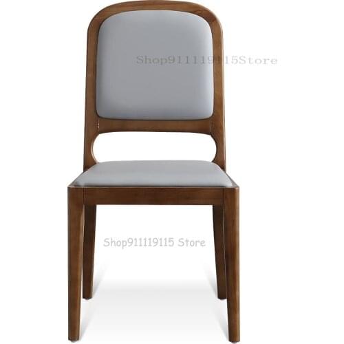 Simple Dining Chair In Nordic Restaurant