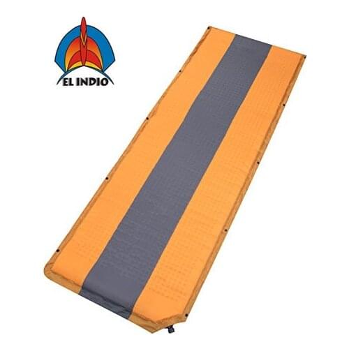 EL INDIO Self-Inflating Sleeping Pad Air Mattress for Camping, Hiking, Backpacking or Cot yellow color