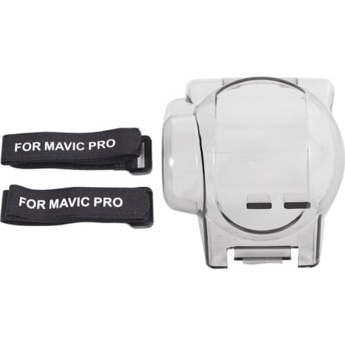1 Pcs Camera Guard Protector Transport Fixed Lens Cover & 2 Pcs Propeller Blade Tape Straps Holder