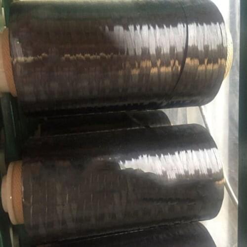 12K Carbon Fiber Tows Strand Filament Yarn Thread Tape Tow 30 / 50 / 100 meters Length 4000 MPa 800 tex ( grams / 1000 meters )
