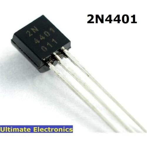 20pcs 2N4401 TO-92 NPN General Purpose Transistor