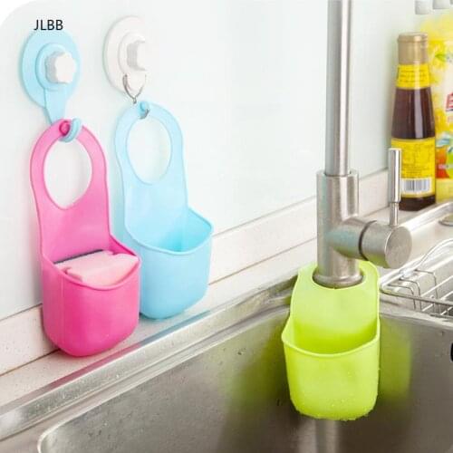 Free Shipping 1Pcs Creative Kitchen Tools Bathroom Gadgets Candy Colors Soft PVC Plastic Soap Dish Soap Handing Storage Box