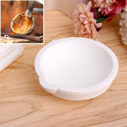 E56A 250Grams Quartz Bowl Jewelry Equipment Crucible For Melting Gold Silver Platinum