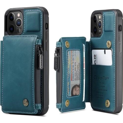 Card Wallet Fundas PU Leather Cover For iPhone12 iPhone 12 Mini 11 Pro Max 12pro XS XR X 6s 8 6 7 Plus SE2 Case Flip Stand Shell
