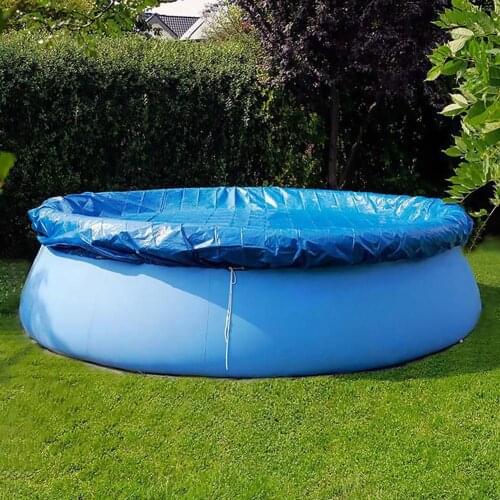 NEW Swimming Pool Cover Fit 8/10/12 Feet Diameter Family Garden Outdoor Pools Swimming Pool Cover Accessories