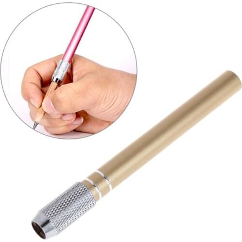 Colored Adjustable Pencil Extender Lengthener Holder Art Drawing Hobby Tool