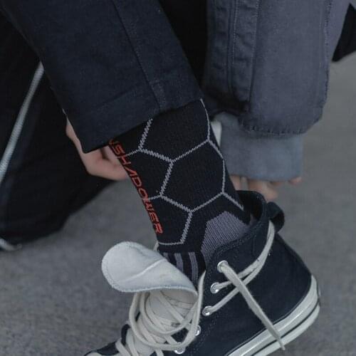 Mens Socks EDR-0565 Honeycomb Particle Socks Techwear Accessories Streetwear
