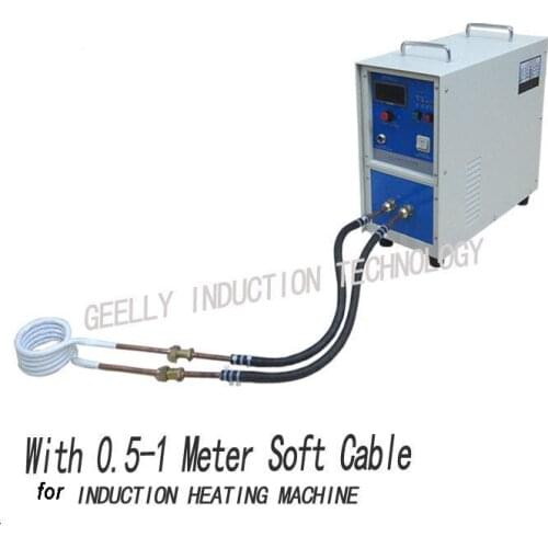 1M prolong cable for high frequency induction heating machine water cooled cable for induction heater