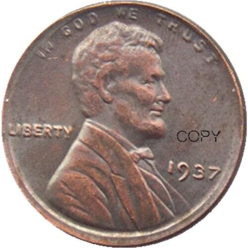 US One Cent 1937P/D/S Copy Coins