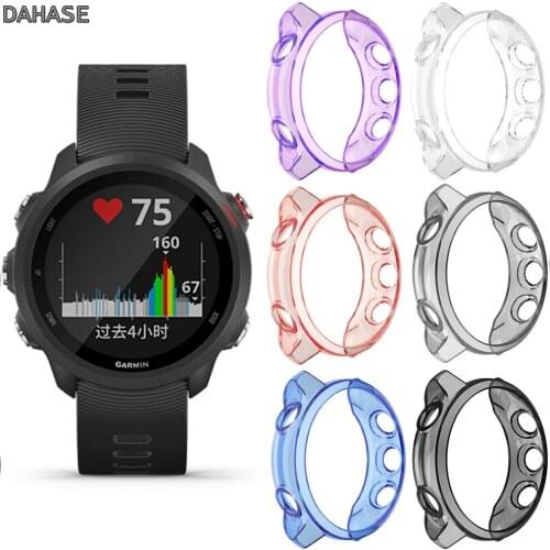 Soft TPU Case For Garmin Forerunner 245/245M Cover Protective Shell For Forerunner 245/245M Smart Watch Bumper