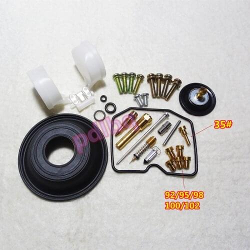 1991 - 2007 year KPS KLE400/KLE500 motorcycle carburetor repair kit Configure vacuum diaphragm and float