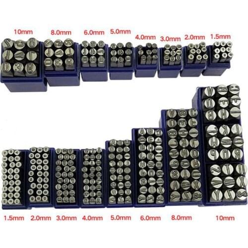 Number and Letters Steel Punch Set Stamp for Jewelry Gold Silver Tool