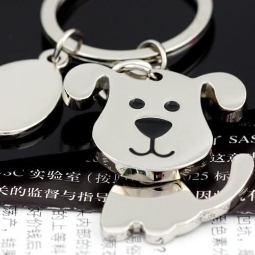 Gift shaking his head keychain key ring key ring laser lettering