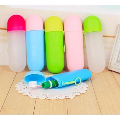 Portable Toothbrush Toothpaste Holder Cover Protect Case Box For Traveling YH-460108
