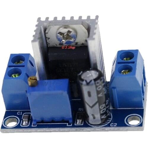 1PS LM317 adjustable regulated power supply board DC-DC DC converter step-down module adjustable linear regulator