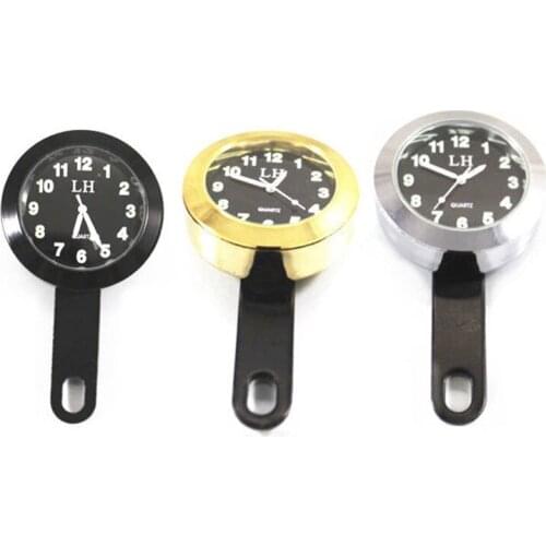 Universal Waterproof Handlebar Mount Clock Motorcycle For Harley Softail Honda Yamaha Suzuki DR125 Kawasaki Honda Dirt Bike