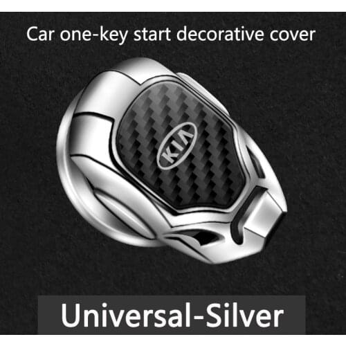 Car Interior Engine Ignition Button Protective Cover For BMW Benz And Other Models Universal Decoration Stickers Accessories