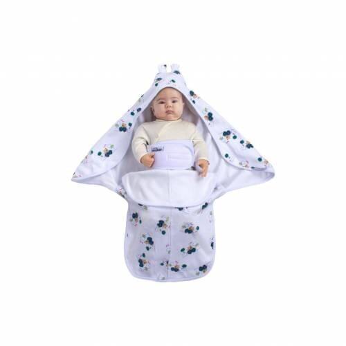 Sevi Bebe Bel Shielding Swaddle Blanket-İnterlok