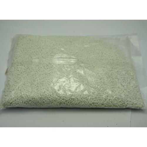 10000 Glass Opaque Seed Beads 1.5mm (15/0) White + Storage Box