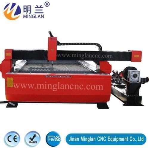 European quality Competitive price cnc plasma tube cutting machine / cnc pipe plasma cutting machine