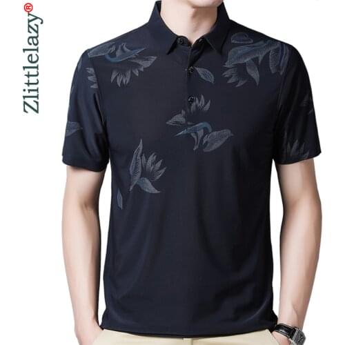 2021 Short Sleeve Polo Tee Shirt Men Casual Summer Luxurious Mens Clothing Polos Shirts Mens Fashion Slim Fit Poloshirt 60421