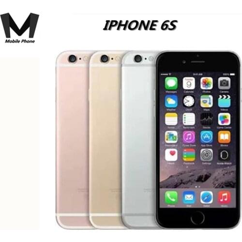 Apple iPhone 6S 4G LTE Dual Core Fingerprint Recognition 2GB-RAM Unlocked A9 16GB/64GB/128GB ROM