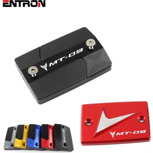 For Yamaha MT09 MT-09 mt 09 2014-2019 2020 2021 high quality Motorcycle Front Brake Cylinder Cap Fluid Reservoir cover With Logo