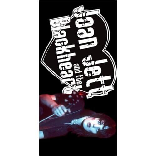 Joan Jett Print 35*70cm Bamboo Fiber Beach Hand Towel Fast Drying Travel Sports Camping Swiming Beach Bath Wash Cloth