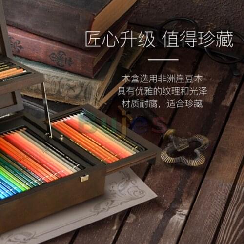 Faber-Castell Water Soluble Color Pencil, Gift set,Art Painting Wooden Box Set,Professional Painting Color Lead,Artist Quality