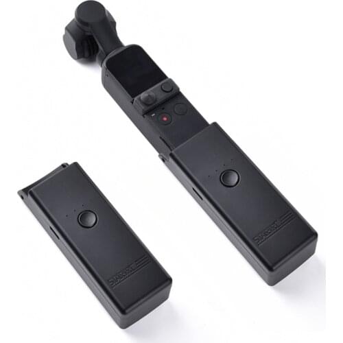 Harlotte Tiny Rigs Travel for Pocket 2 Portable Charger Security Sports Camera Power Case Power Supply Charging Cable Adapter