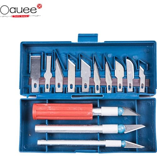Metal Scalpel Knife Tools Kit With Box Model Tool Making 13 Blade Polymer Clay Multifunction Pen Knives DIY Repair Hand Tools